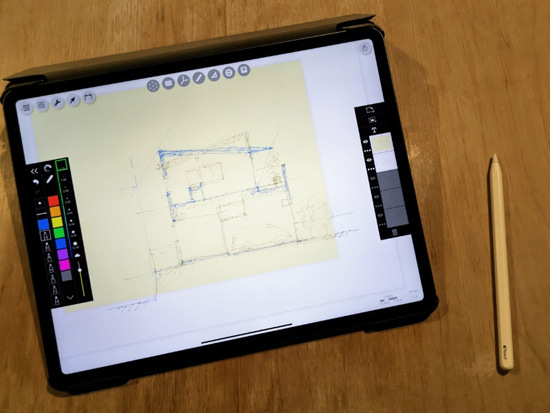iPad Pro、使い始めました | 石井井上建築事務所
