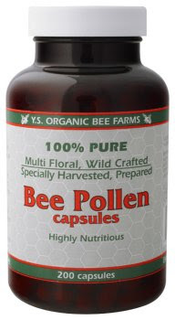 Black Friday YS Royal Jelly/Honey Bee - Bee Pollen, 500 mg, 200 capsules Deals