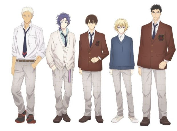 サンリオ男子 キービジュアル メイン5人のキャラ設定画を公開 おた スケ