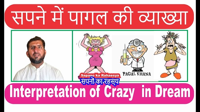 Interpretation of Crazy in dream || सपने में पागल की व्याख्या || sapne m...