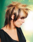 hair with chunks
