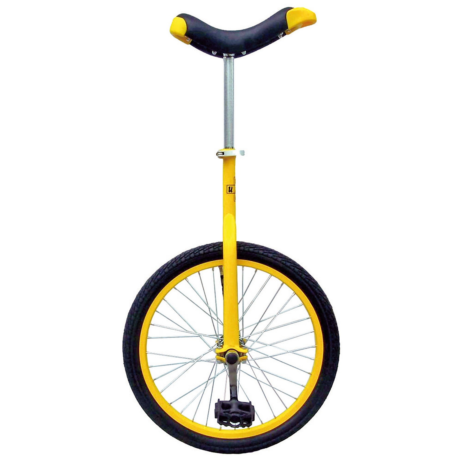 Tour De France Yellow 20 Unicycle with Alloy Rim