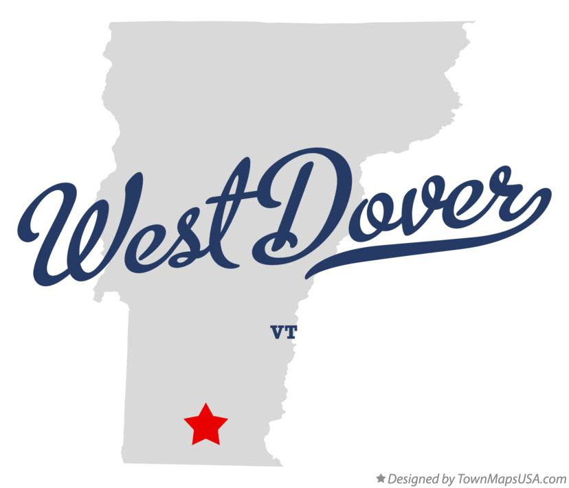 West Dover Vermont Map Map of West Dover, VT, Vermont
