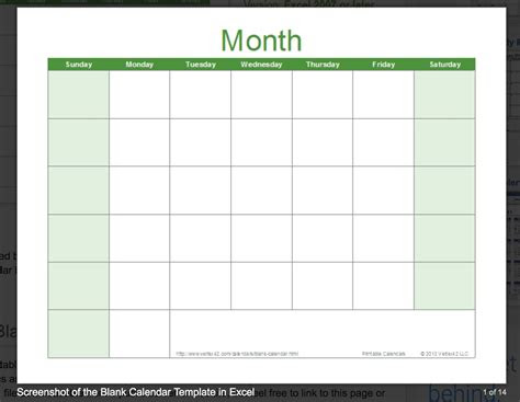 exceptional blank calendar you can type in