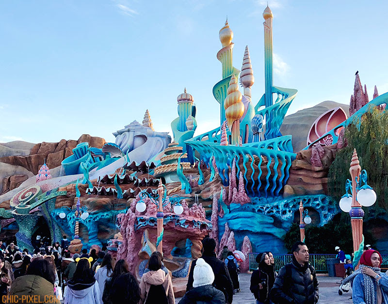 Visiting Tokyo Disneysea At Christmas Time Mermaid Lagoon Chic Pixel