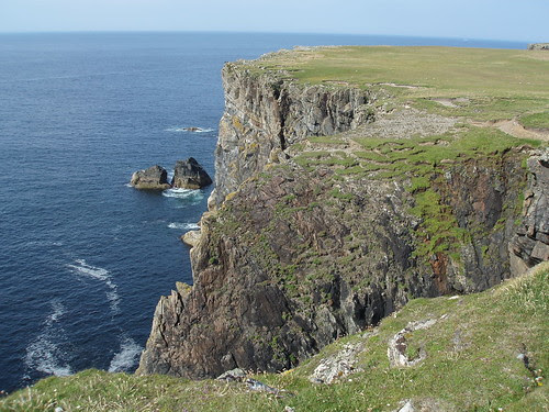 Coastline west of the Butt of Lewis