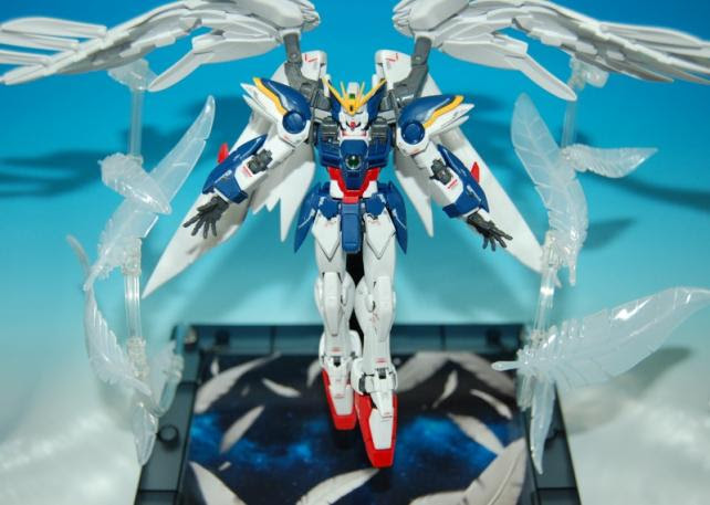 ウイングゼロの象徴 ｒｇ 1 144 ウイングガンダムゼロ ｅｗ用 拡張エフェクトユニット セラフィムフェザー のレビュー ジグソー レビューメディア