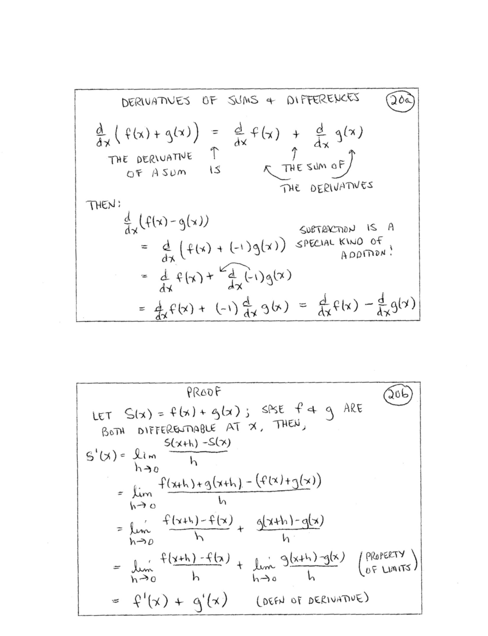 Calculus Index Cards