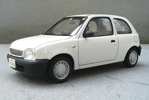 Hiteqjasmineの偏った日常 完成品車庫 フジミk11マーチ改mujicar1000