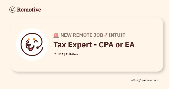 Tax Expert - CPA or EA