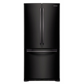 Samsung 19.7 cu ft French Door Refrigerator (Black) ENERGY STAR RF217ACBP