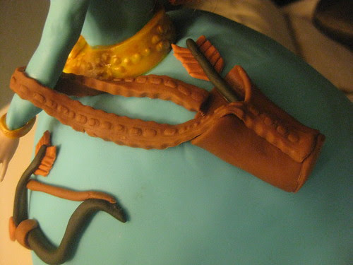 Brave Merida 3D Cake by melissatarun
