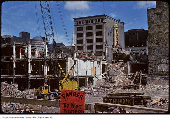 eatons demolition toronto