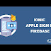Firebase Sign In With Apple Swiftui / Go to xcode, go to your main target > sign and capabilities > “+ capabilities” > select “sign in with apple”.