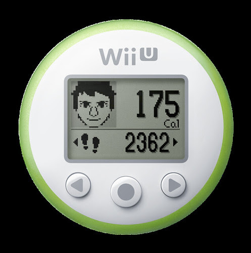 Wii Fit U pedometer