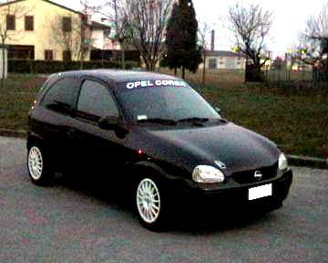 Opel corsa spoiler