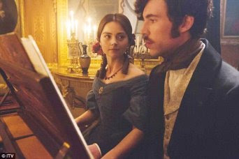 Royal connections: Tom has received acclaim for his portrayal of Prince Albert alongside real-life girlfriend Jenna Coleman's Queen Victoria in the ITV series Victoria