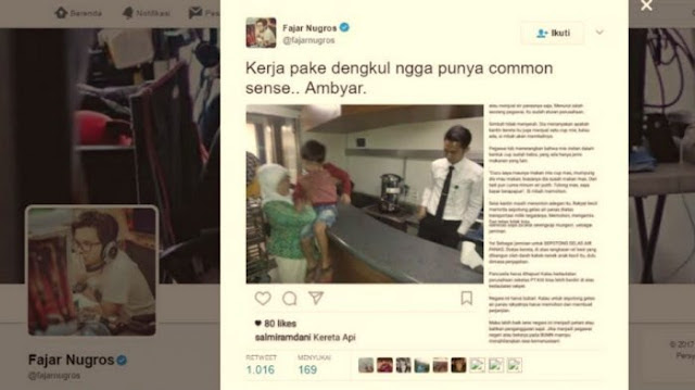 Soal Insiden Nenek Minta Air Putih Di Kereta Api, Ini Kata PT KAI