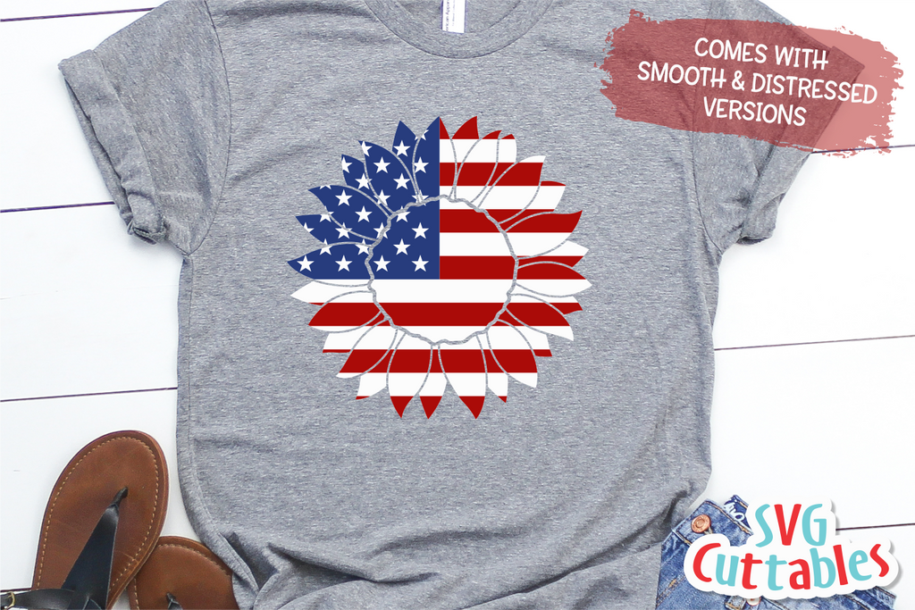 Free Free 148 Sunflower 4Th Of July Svg SVG PNG EPS DXF File