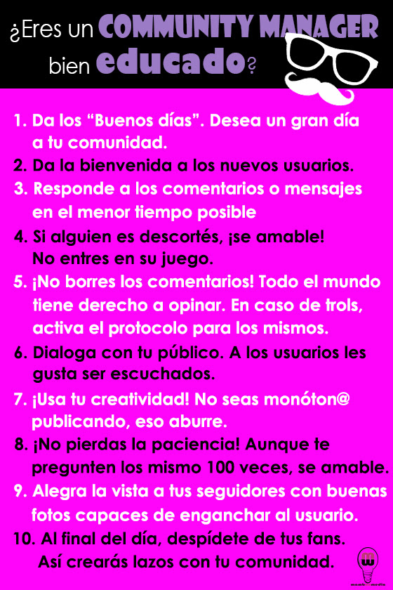 ¿Eres un Community Manager bien educado?