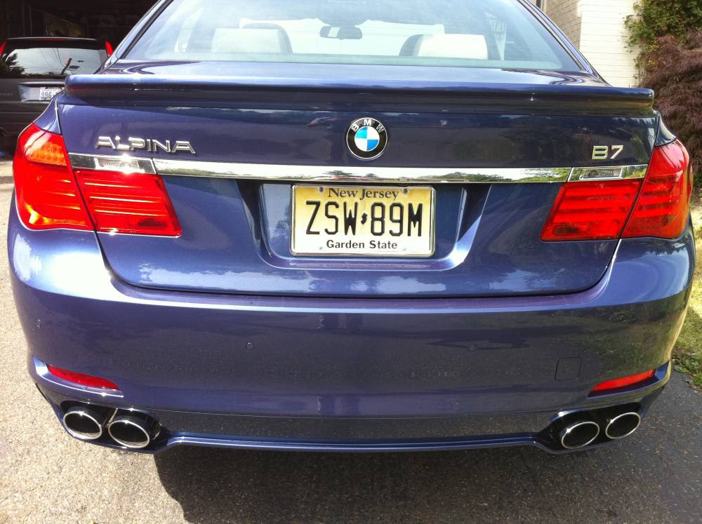 Alpina B7 Wheels. Visually, the Alpina B7 is set