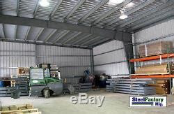 prefab metal commercial building  steel factory mfg