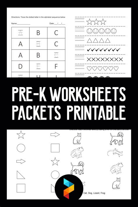  reading worksheet packets printable