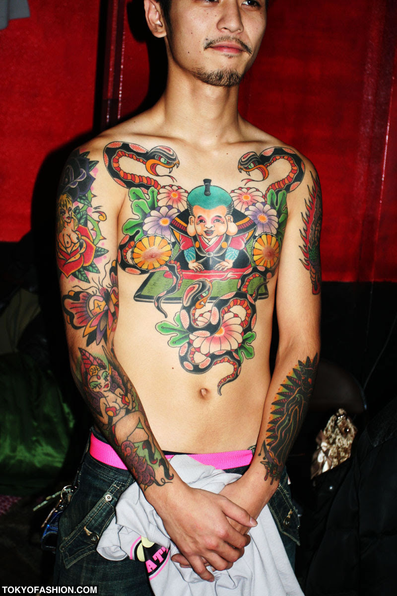 Chinese Chest Tattoos
