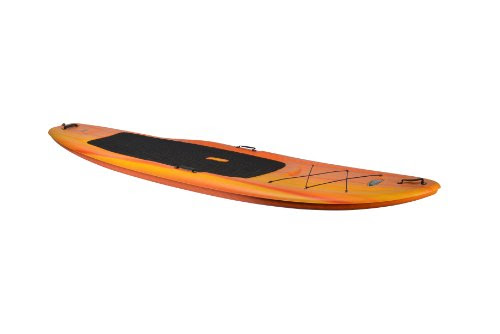 Pelican Flow 106 Stand-Up Paddleboard, Fade Red/Yellow