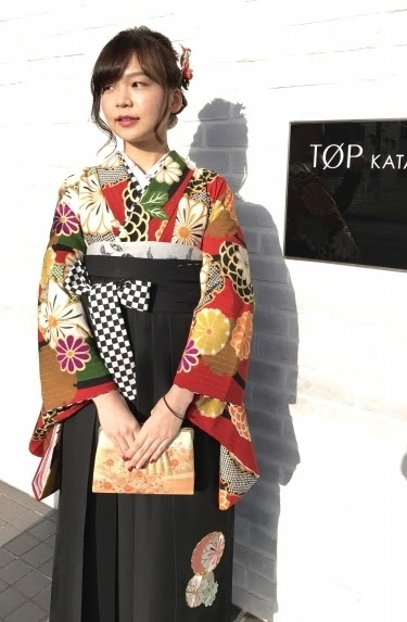 卒業式 袴着付け受付中 美容室 Top Beauty 堅田店 ブログ