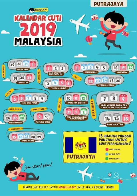 cuti umum kuala lumpur 2019