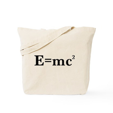 Comedy Gifts > Comedy Bags & Totes > E equals MC squared Tote Bag