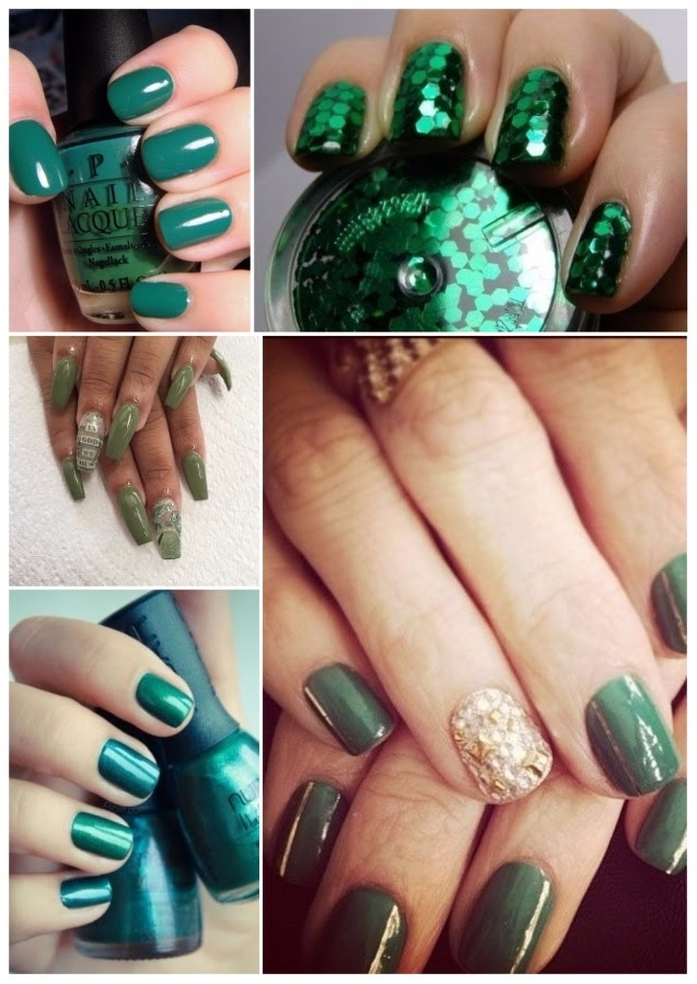 Decoración para uñas verdes ¡+50 diseños que te encantarán!