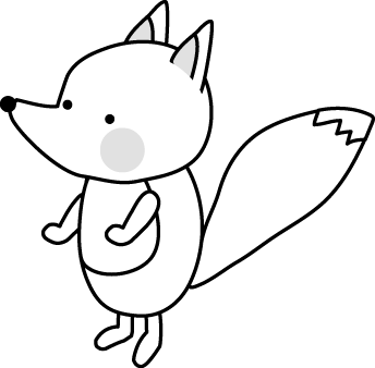 キツネのイラスト 無料イラスト フリー素材