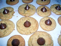 Peanut butter kisses