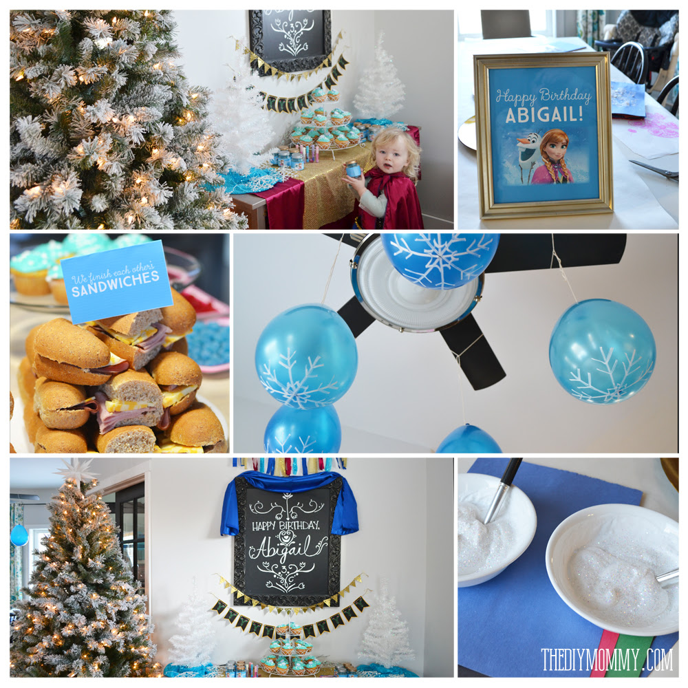 Inexpensive Frozen Anna DIY Birthday Party Ideas The DIY 