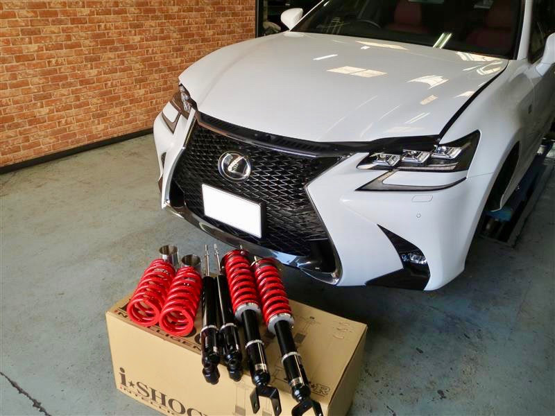 レクサスｇｓ ｒｓｒ車高調取り付け Y Zbahn ワイズバーン