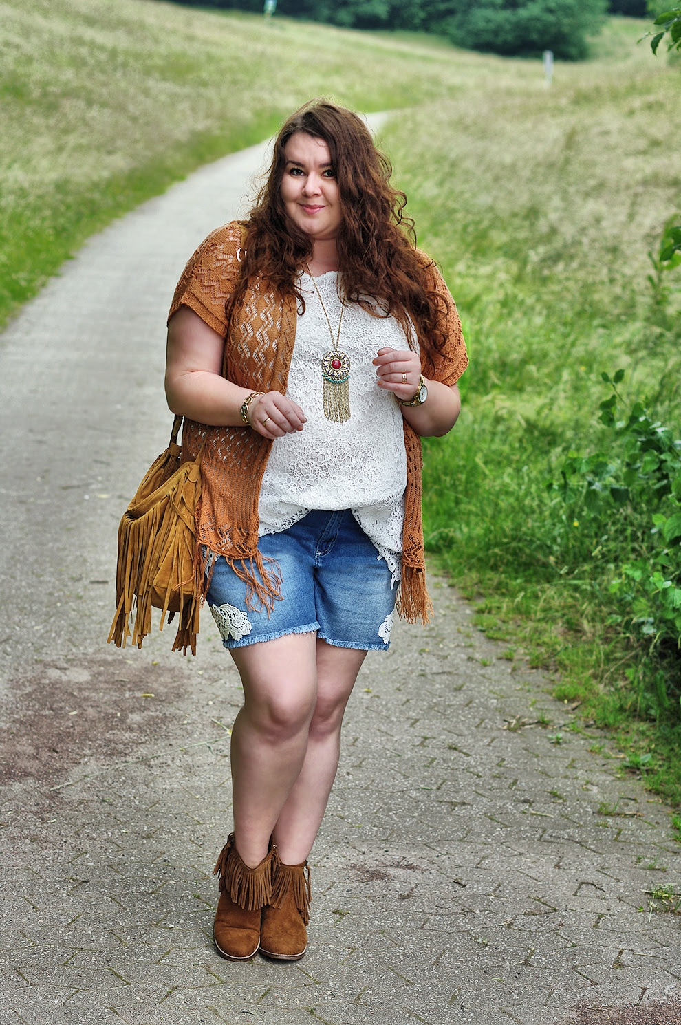 Große Größen Plus Size Fashion Blog Festival plus size outfit