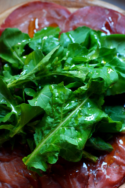 Bresaola with Rucola