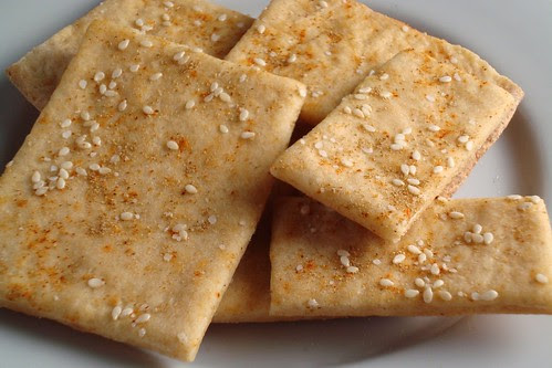 Vegan Lavash Crackers