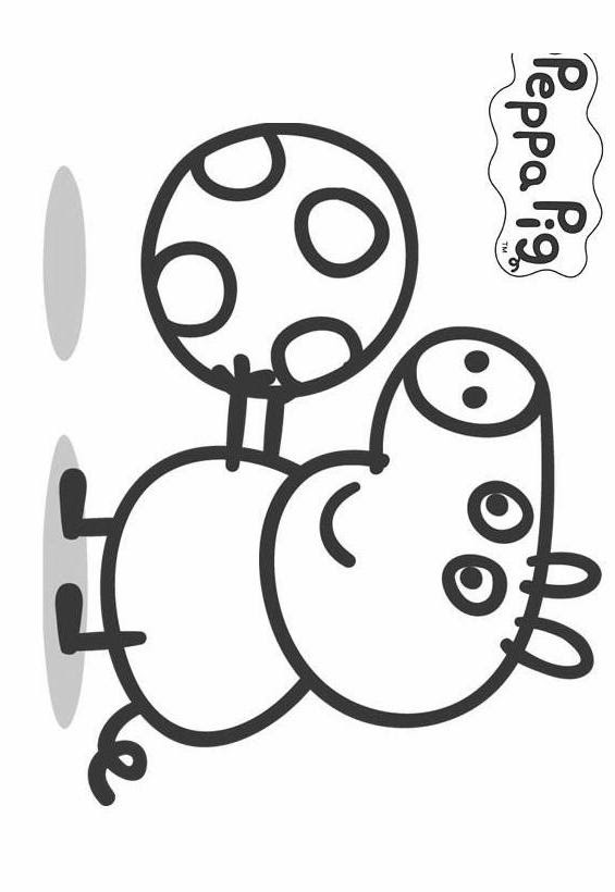 Peppa Pig 4, Disegni per bambini da colorare