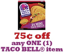 $.75/1 Taco Bell Coupon + Walmart Money Maker Deal | DiscountQueens.com