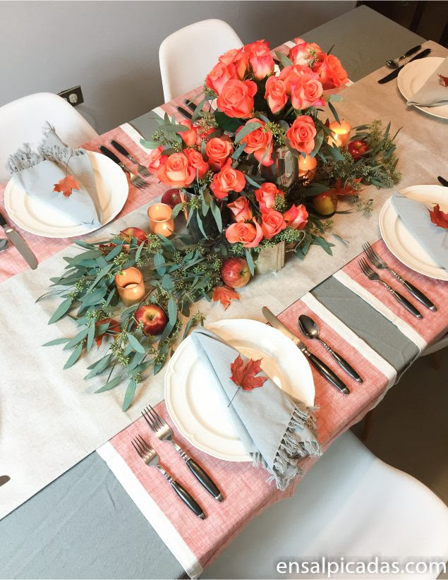 Ideas Para Decorar La Mesa En Accion De Gracias Ensalpicadas
