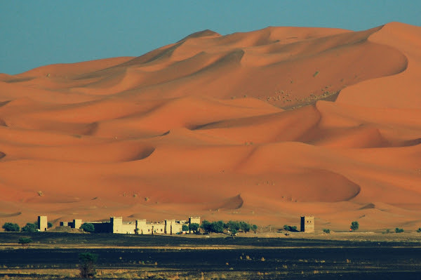 Moroccan desertscape