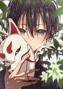 男の子 狐面 Pixiv年鑑 B