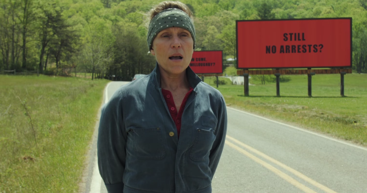 See Frances McDormand Spar in 'Three Billboards' Trailer ...