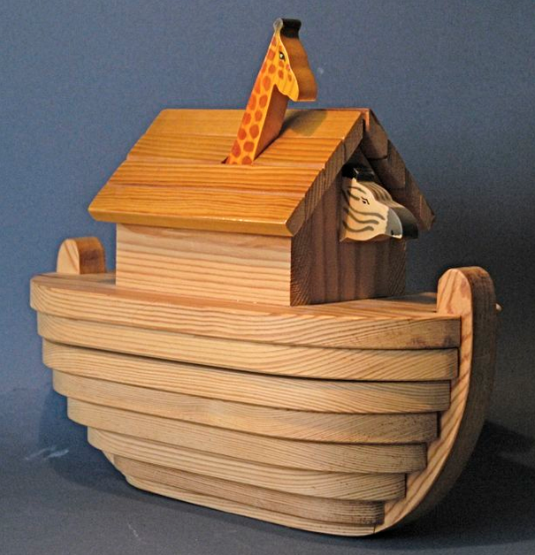 Noah's Ark scrollsaw pattern