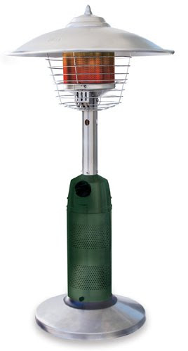 Blue Rhino 62900 Round Table Top Patio Heater, Stainless Steel