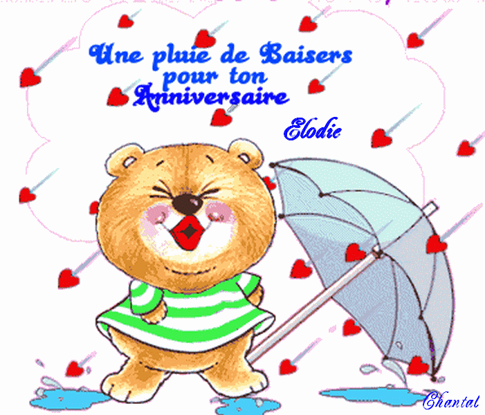 Bon Anniversaire Elodie