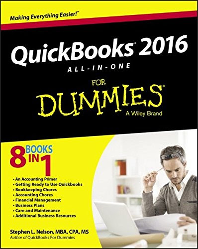 QuickBooks 2016 All-in-One For Dummies, by Stephen L. Nelson